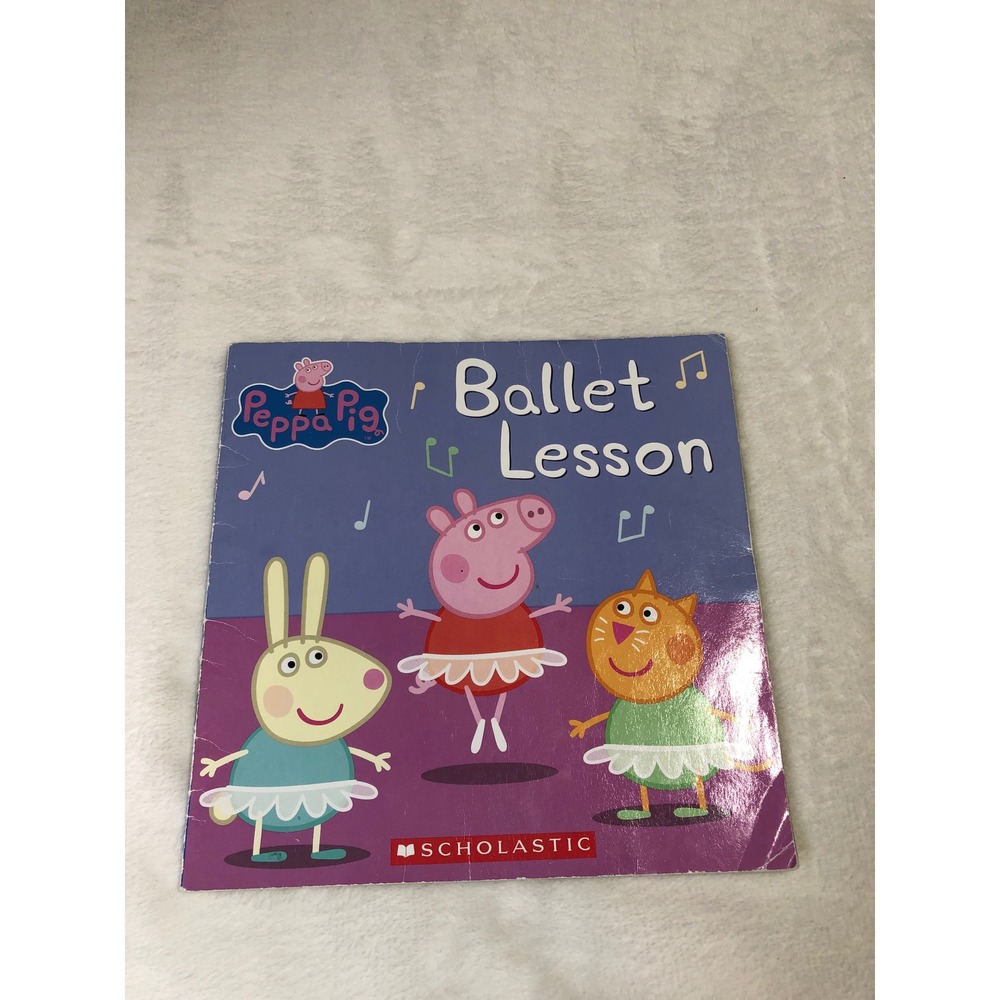 Peppa Pig Ballet Lesson Book Kids Paperback Storybook Nick Jr